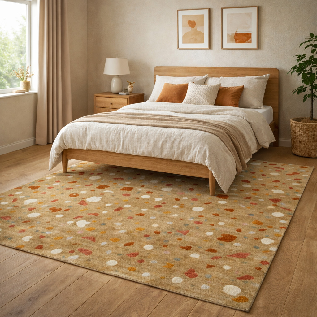 Speckled Terrazzo-Style Rug