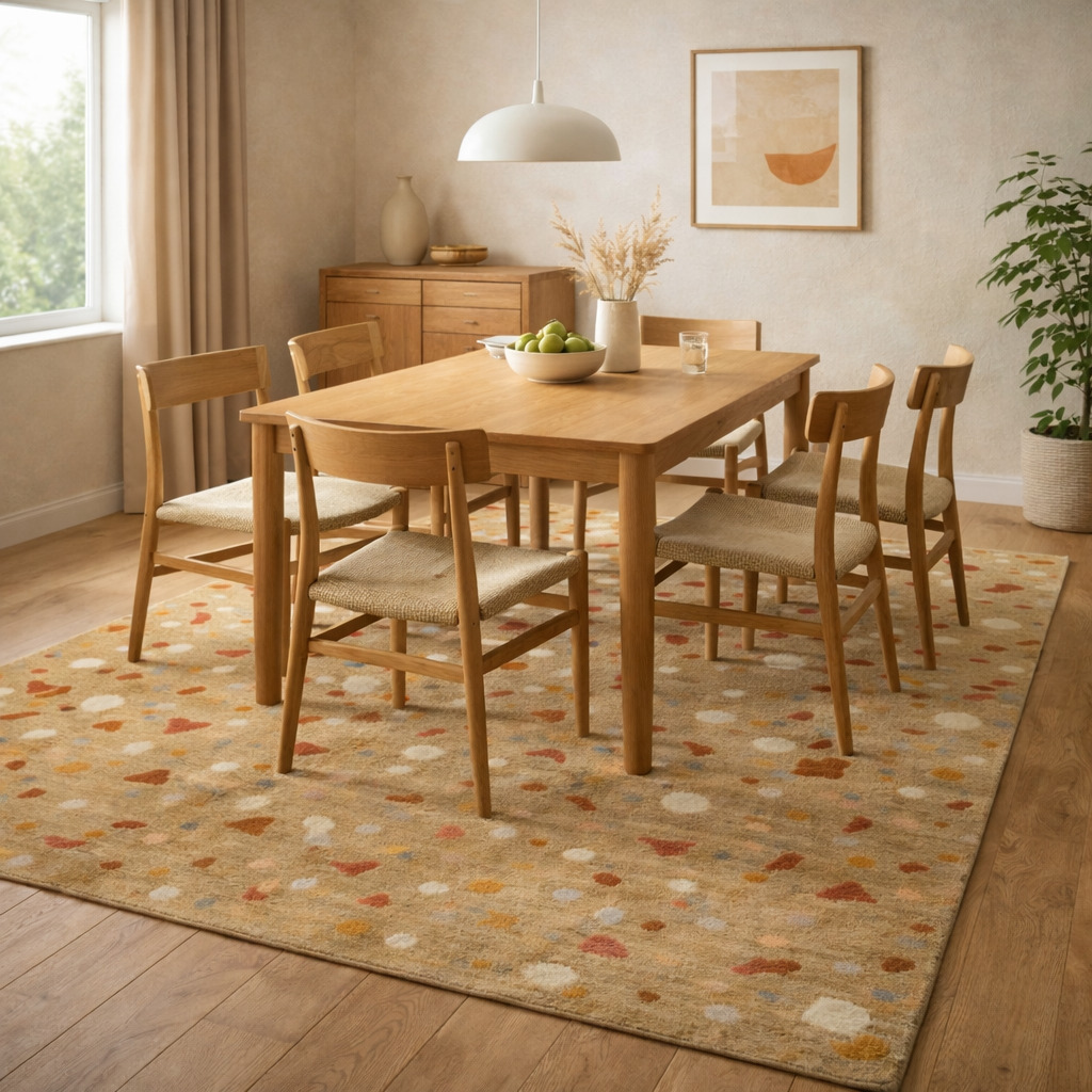 Speckled Terrazzo-Style Rug