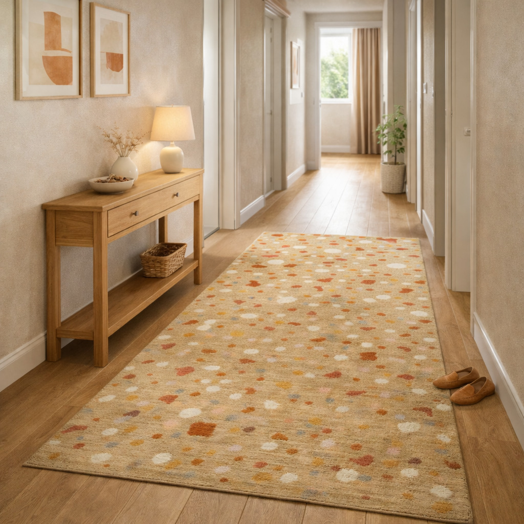 Speckled Terrazzo-Style Rug