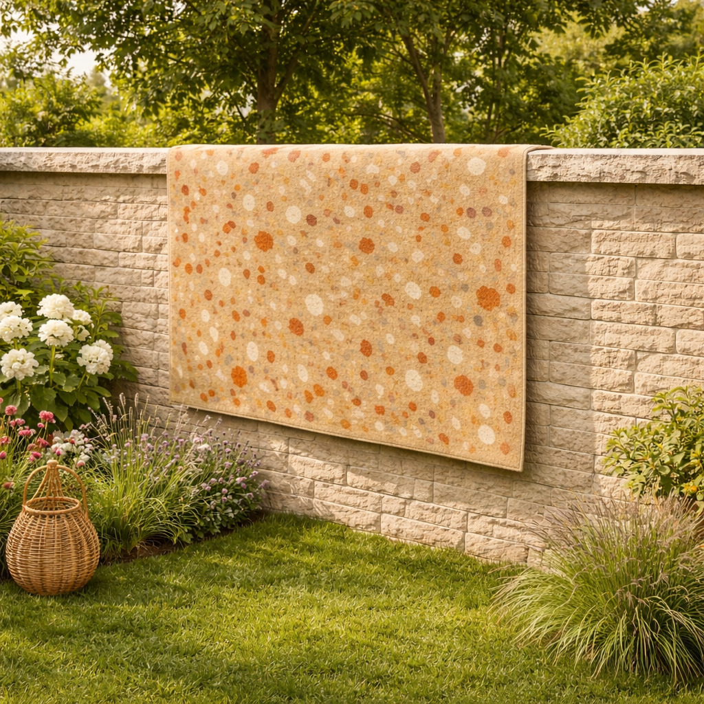 Speckled Terrazzo-Style Rug