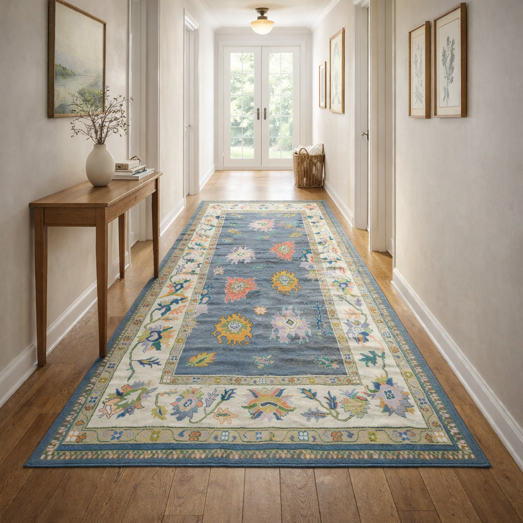 Knotted carpet 5x7 6x8 7x10 8x10 Wool area rugs Geometric design Bed Kids Living room Rectangle shape