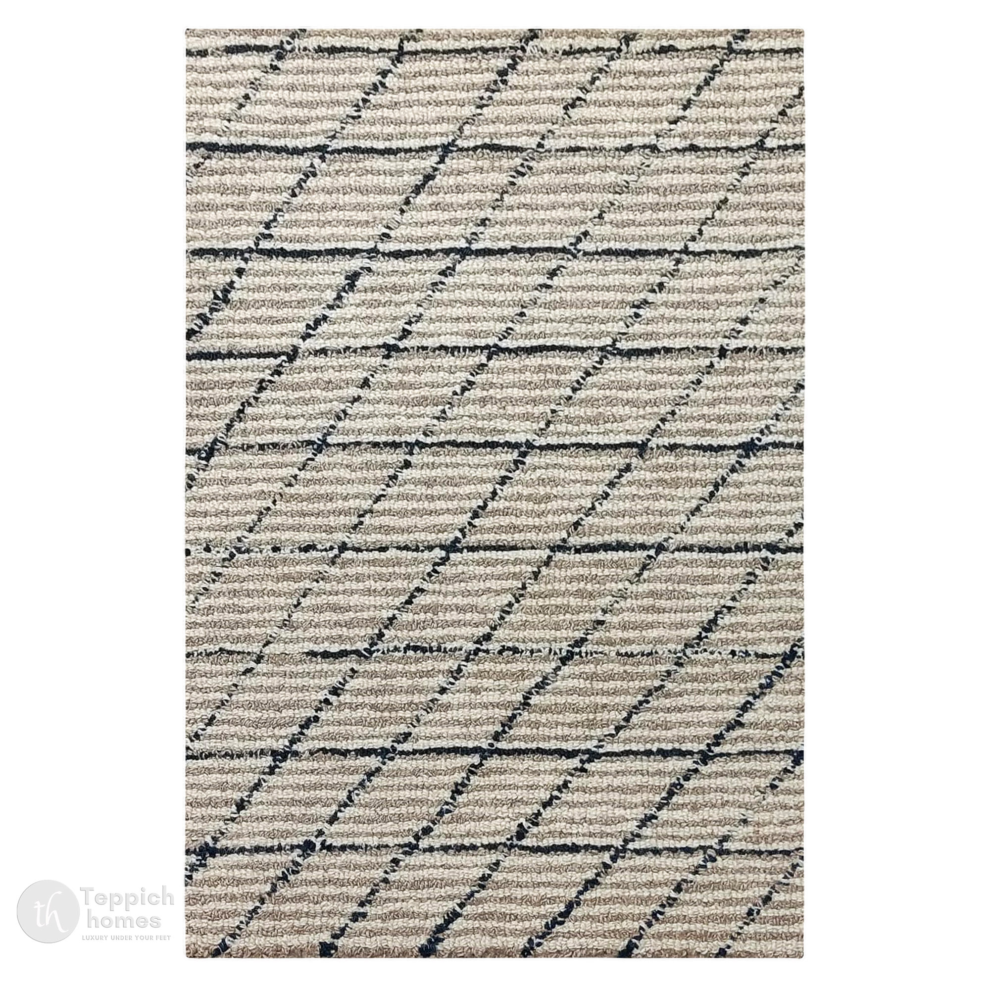 Soft Neutral Beige Area Rug