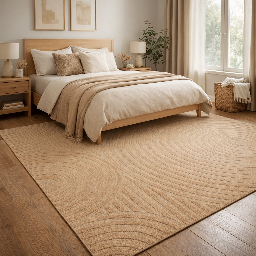 9x13 8x11 7x10 Hand Tufting Rug Tan Wool Carpet Rectangle Area Rugs Bed Living Room Carpets