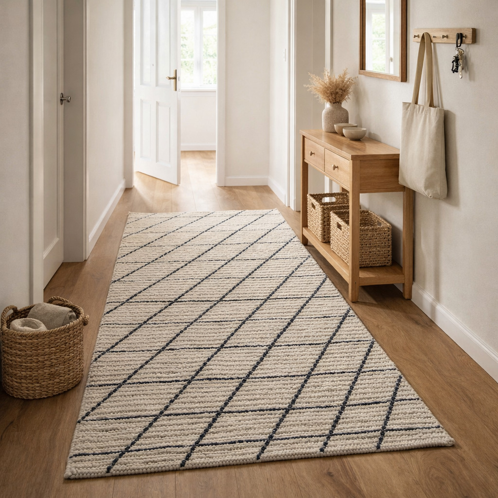Soft Neutral Beige Area Rug