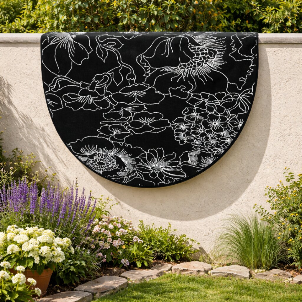 Black Round Rug 10x10 11x11 12x12 13x13 Hand Tufted Modern Design Carpet Designer Rug Living Room