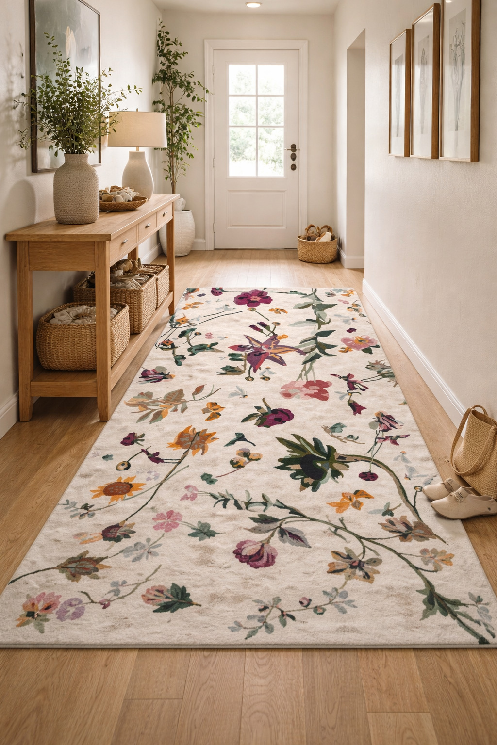 Flower Rugs Hand Tufted Living Room 8x10 8x11 9x10 9x12 Wool Carpet Area Rug Bedroom