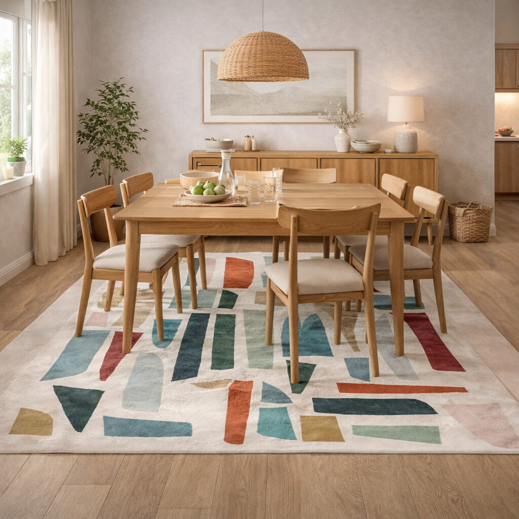 Hand Tufted White Rug Floor Carpet 4x6 5x7 5x8 6x8 Bedroom Living Room