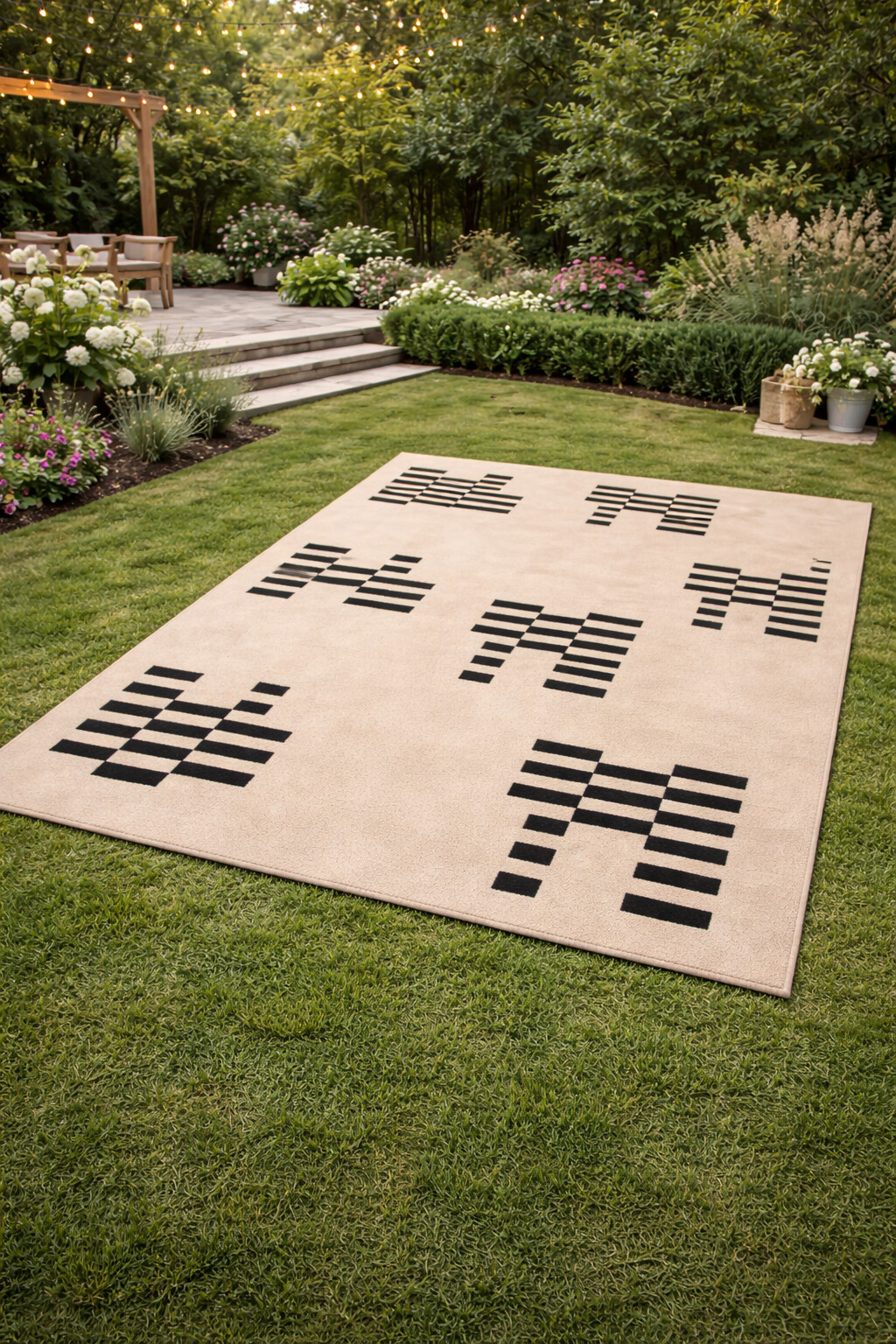 Handmade Tufted Wool Rug Beige Area Rugs for Dining Living Rooms 6x10 9x12 9x13 10x10