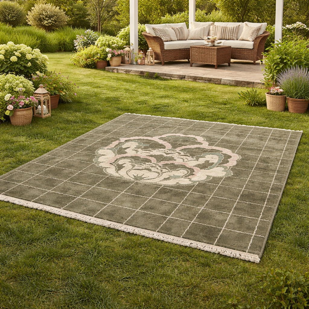 Green rug  5x7 6x9 8x11 9x12  Handmade  Knotted carpet  Hallway Living room  Area rugs