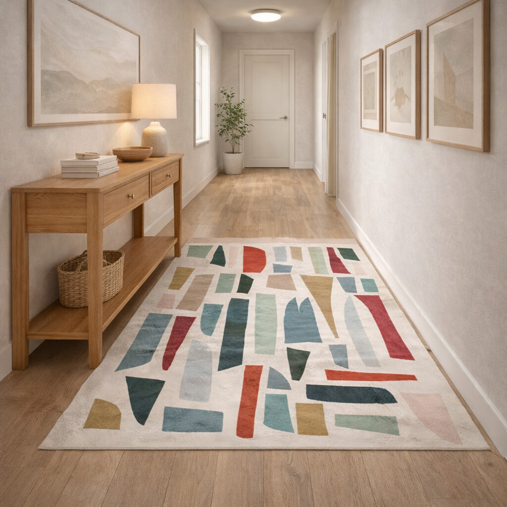 Hand Tufted White Rug Floor Carpet 4x6 5x7 5x8 6x8 Bedroom Living Room