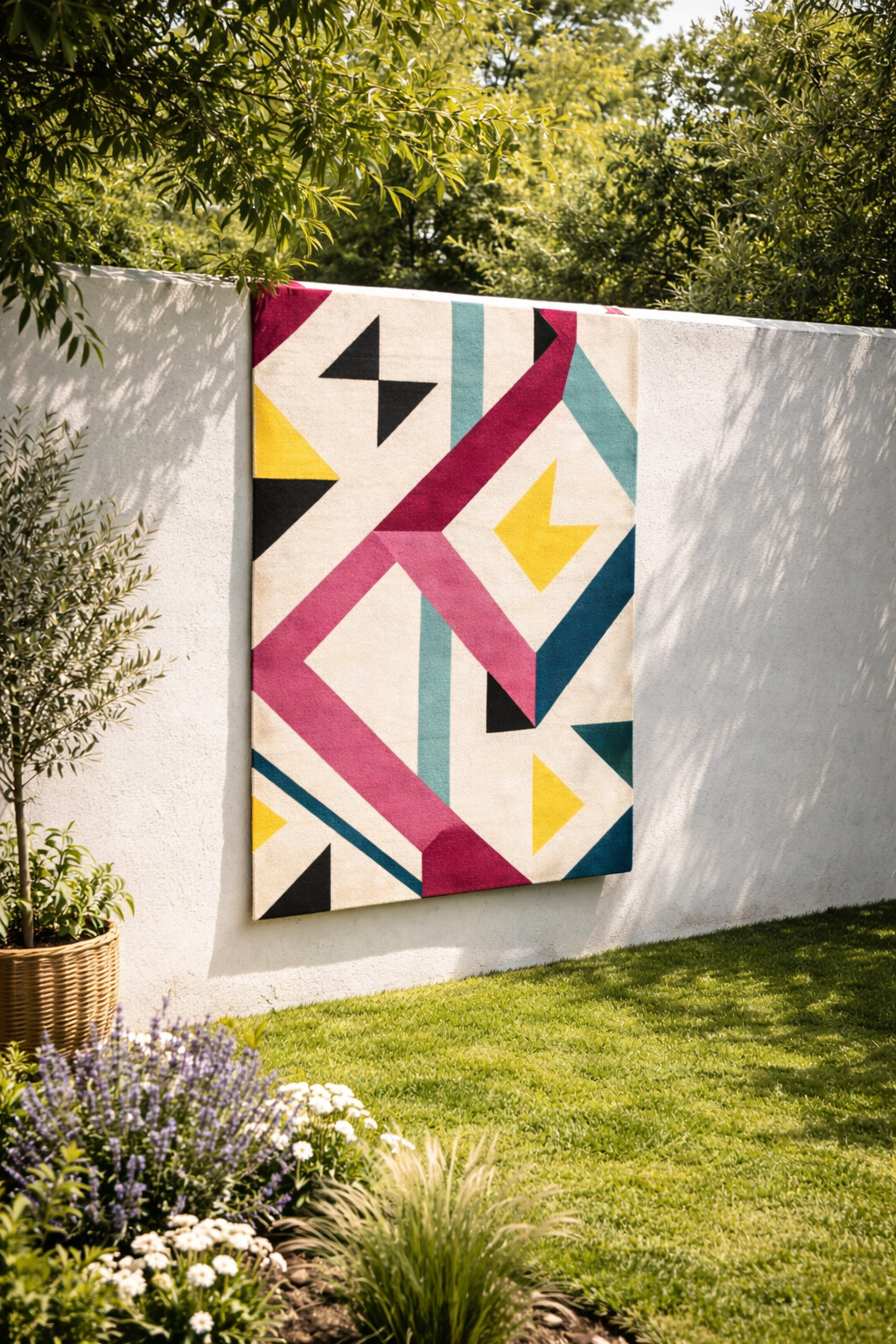 Severs Performance IvoryRose Rug for Bedroom  Rectangle and Modern Shape Rug for Living Room