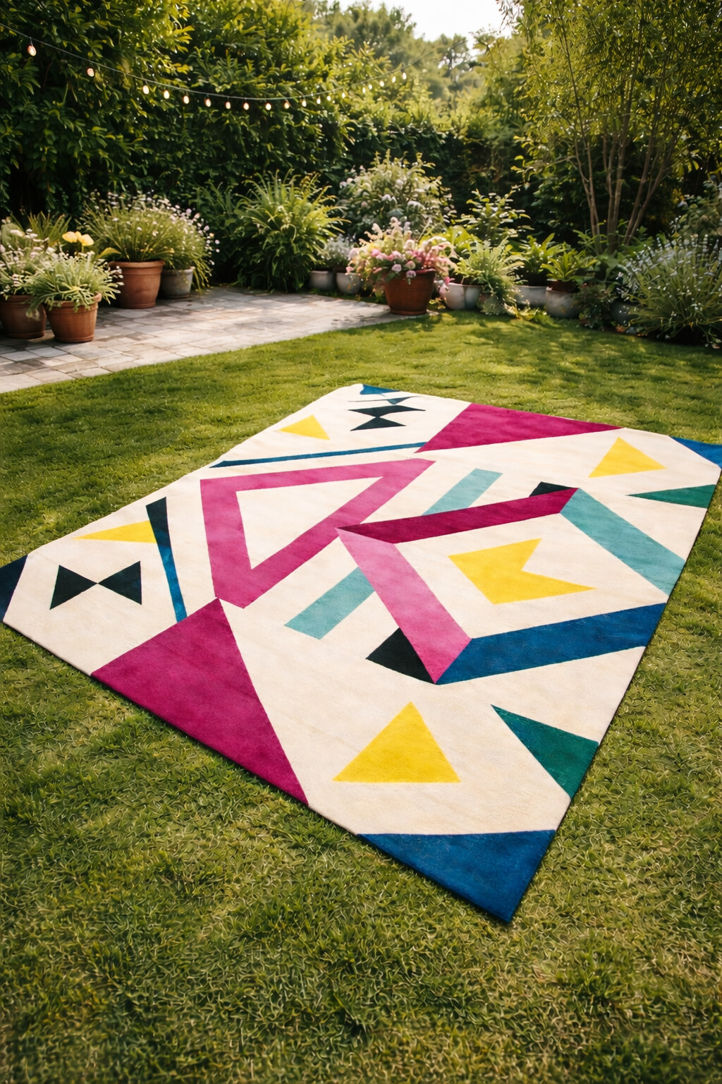 Severs Performance IvoryRose Rug for Bedroom  Rectangle and Modern Shape Rug for Living Room