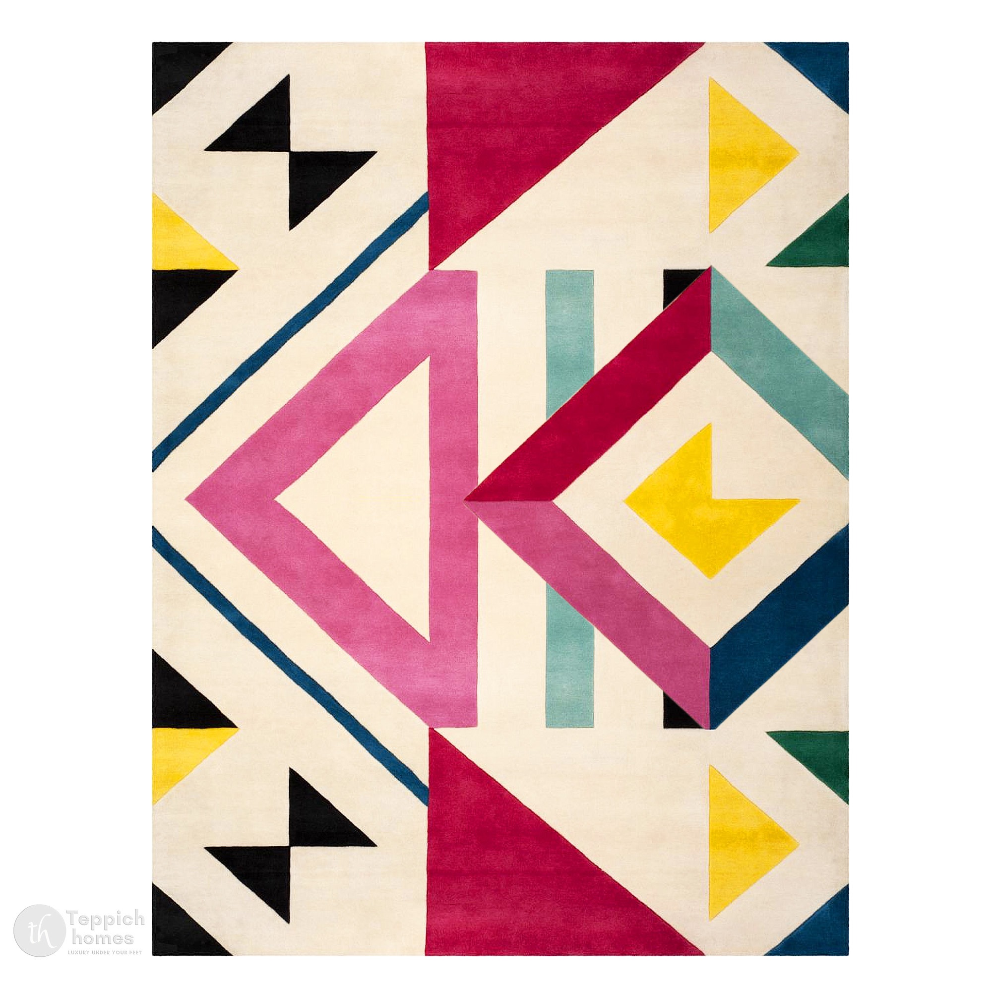 Severs Performance IvoryRose Rug for Bedroom  Rectangle and Modern Shape Rug for Living Room