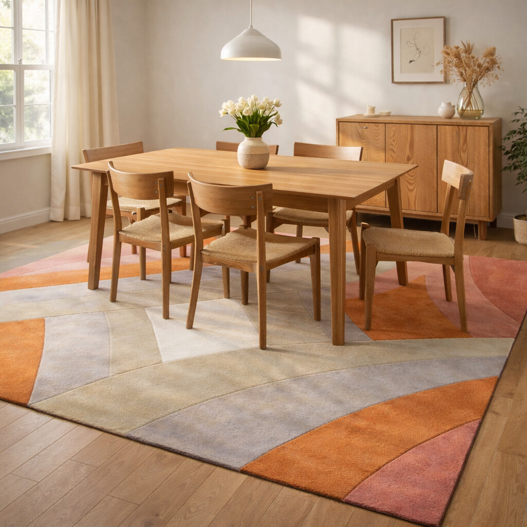 Wool Carpet Hand Tufted 8x10 8x11 9x10 9x12 Living Room Bedroom