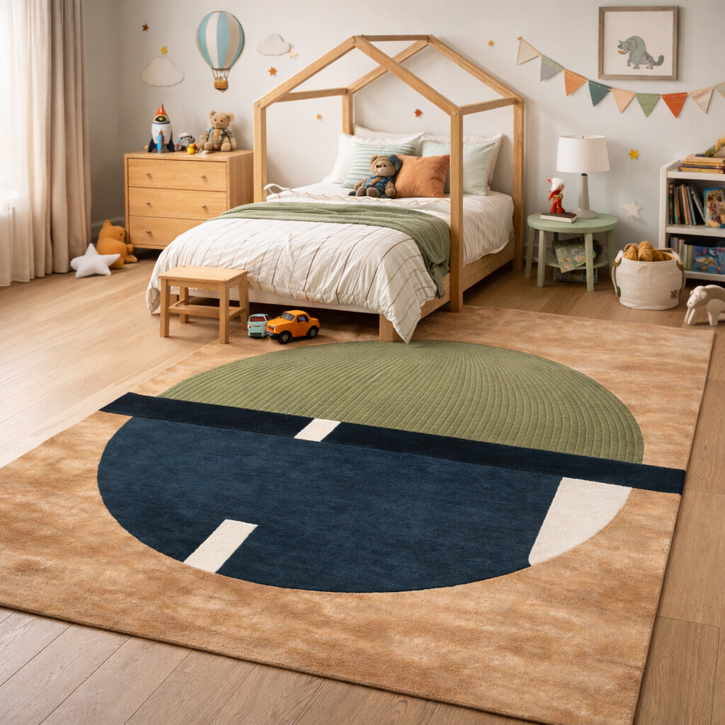 Elegant Beige Tufted Area Rugs in Geometric Design  Available in Sizes 6x9 9x13 10x10 12x18  Perfect for Bedroom and Living Room  Rectangle Shape