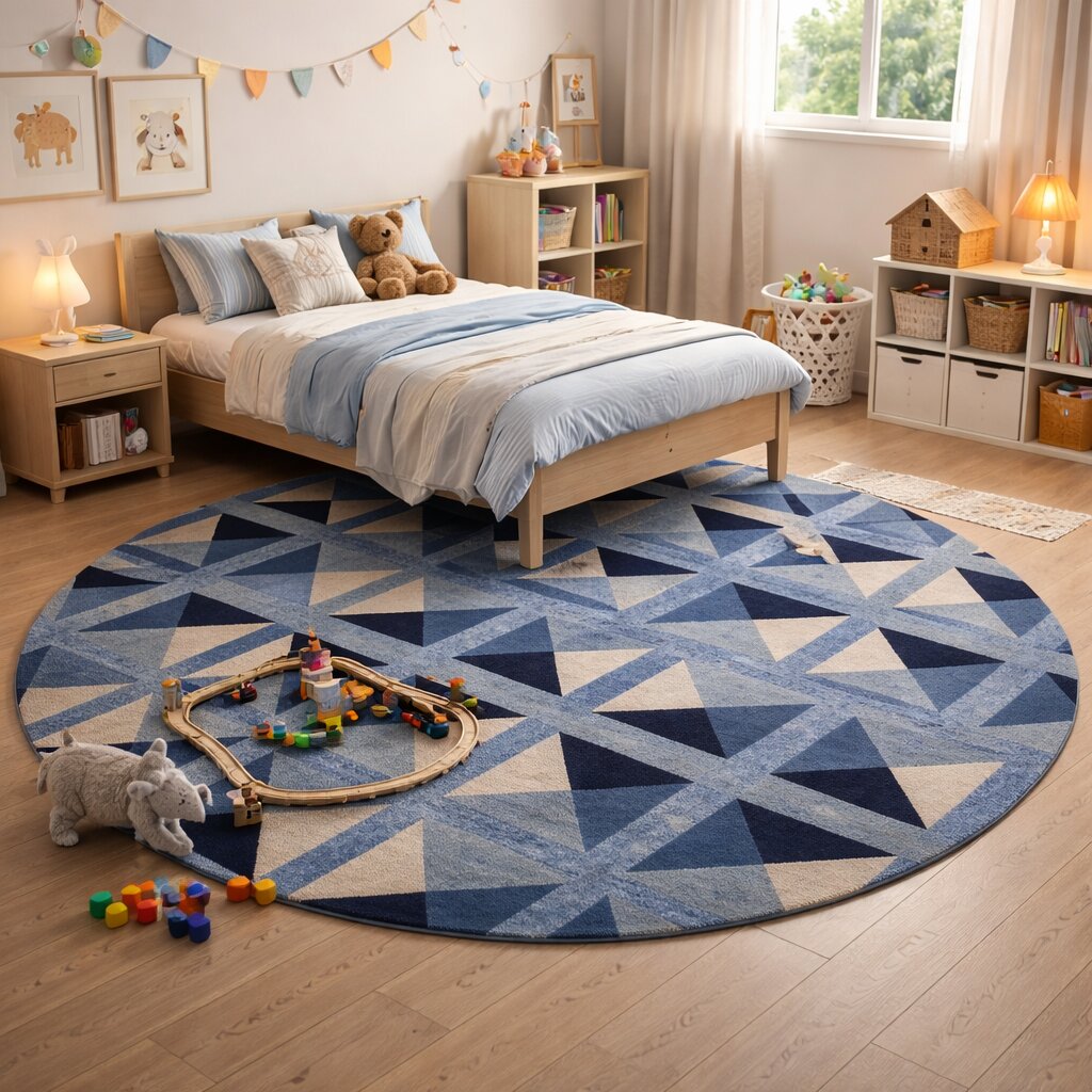 Round area rug  9x9 Tufted wool  6x6 7x7 8x8  Rugs for Living  Bed room 10x10  Handmade carpet