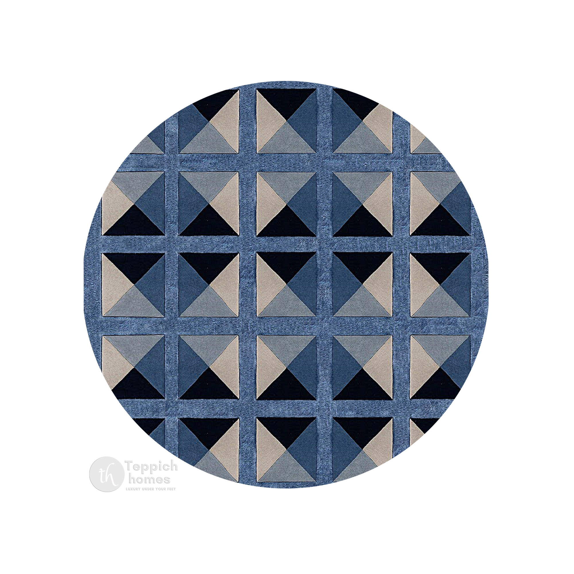 Round area rug  9x9 Tufted wool  6x6 7x7 8x8  Rugs for Living  Bed room 10x10  Handmade carpet