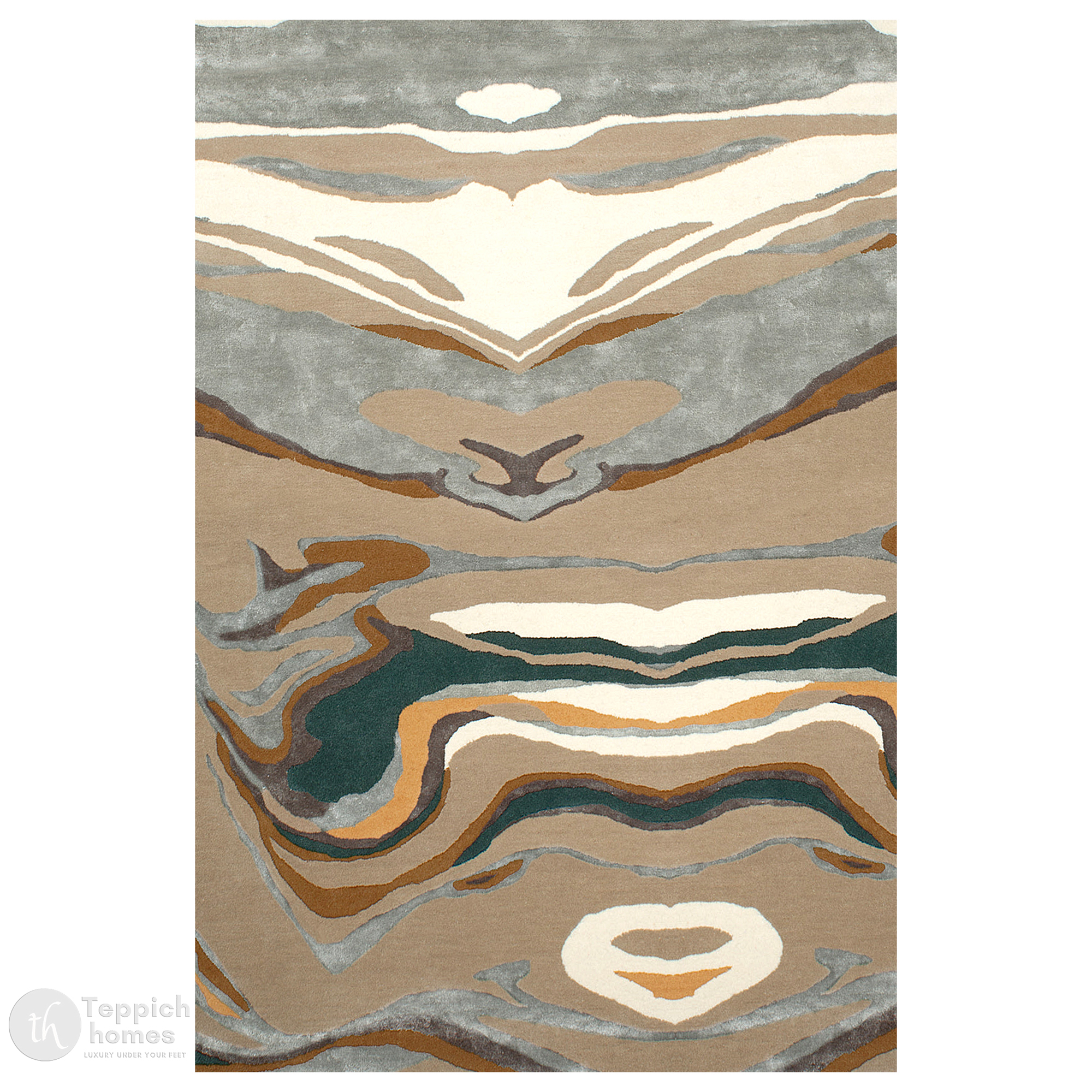 Wool area rug  7x10 8x11 9x12  Abstract carpet  Hand tuft rugs  Bed Living room