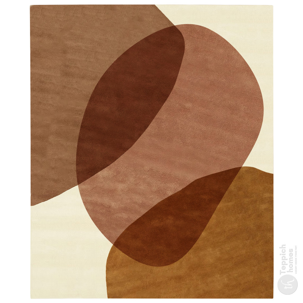 Image of Tufted rugs | Bed, Living room | Wool area rug | Geometric carpet | 5x7, 5x8, 6x8, 6x9 | Rectangle shape