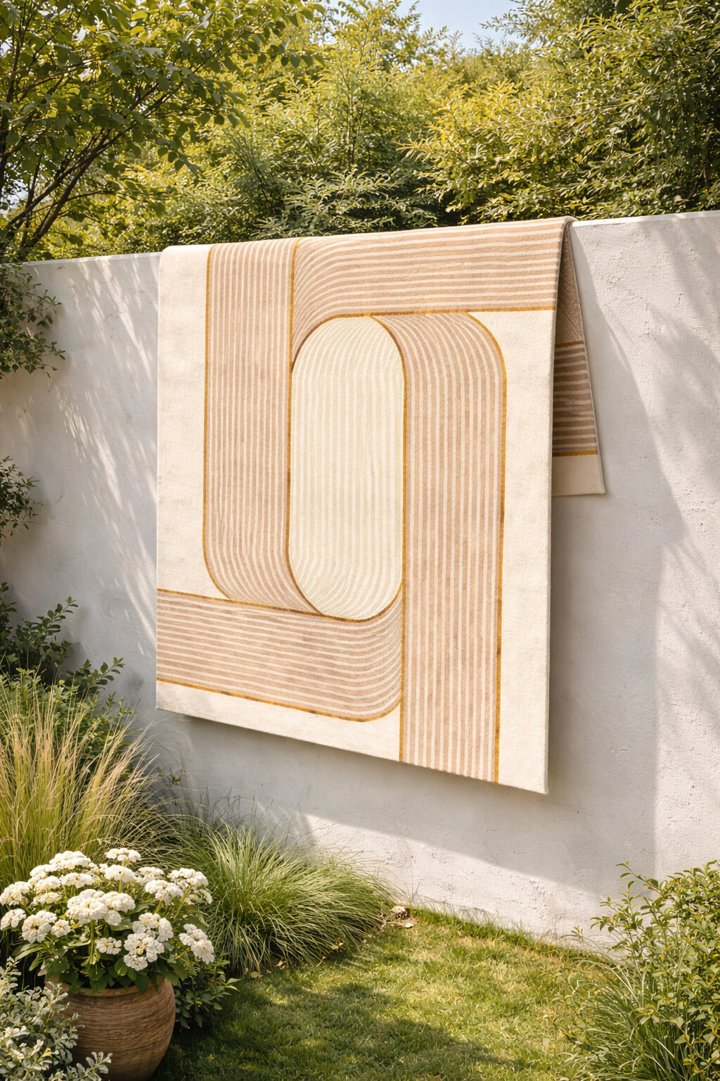 Boho Tufted Rug 8x10 8x11 9x10 9x12 Living Room Rug Wool Silk Carpet Hand Tufted