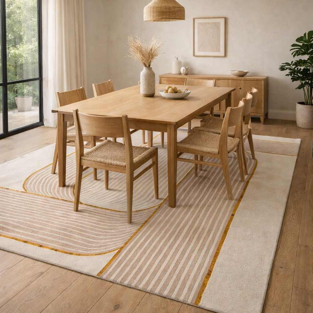 Boho Tufted Rug 8x10 8x11 9x10 9x12 Living Room Rug Wool Silk Carpet Hand Tufted