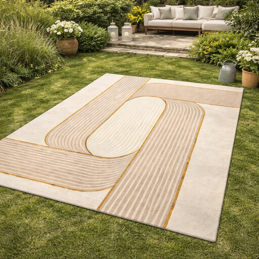 Boho Tufted Rug 8x10 8x11 9x10 9x12 Living Room Rug Wool Silk Carpet Hand Tufted