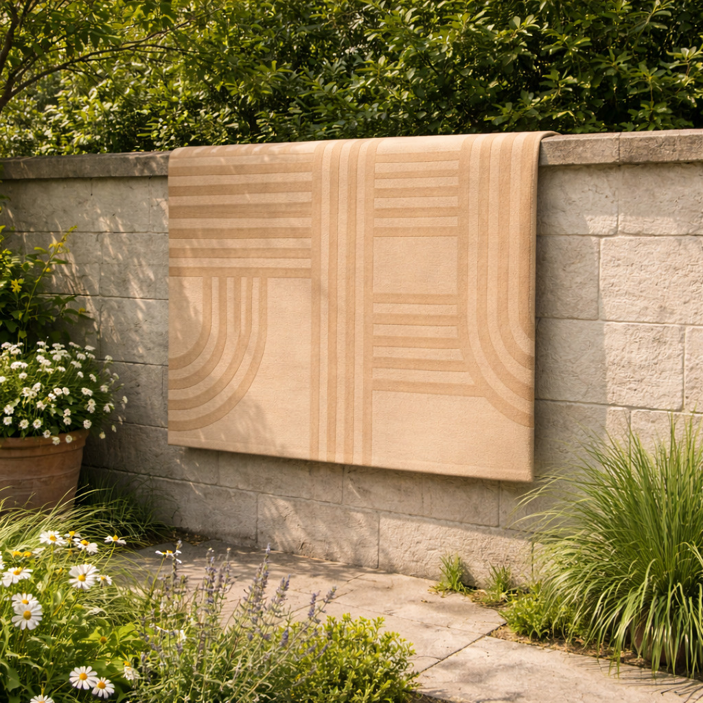 Geometric area rugs  5x7 6x8 7x10  Bed Living Kids room  Tufted wool rug  Handmade carpet