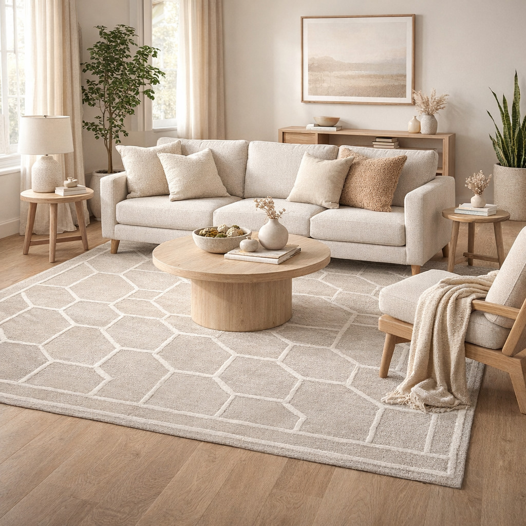 Rugs for Living room  11x13 10x14 9x13 8x11  Hand tufte  Light Beige carpet  Area rug  Hallway Bedroom