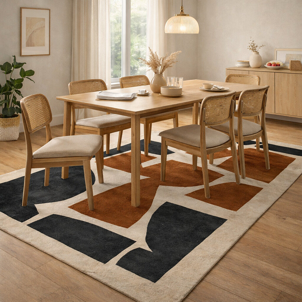 Hand Tufted Multicolor Carpet 5x8 7x10 8x139x12 Dining Room Living Room Bedroom Hallway