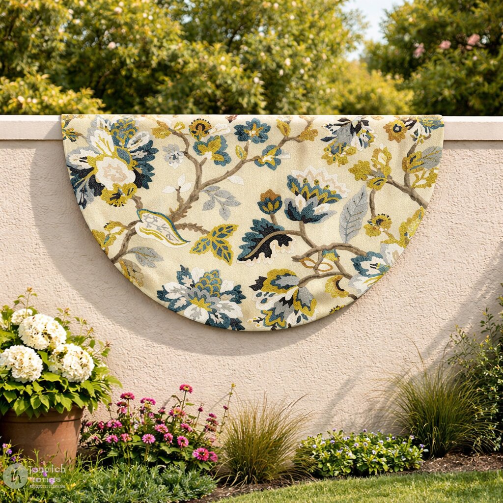 7x7 Round rug  Organic shape rug  Floral carpet  6x6 8x8 9x9 10x10  Round wool  Hand tufted  Bed Living room