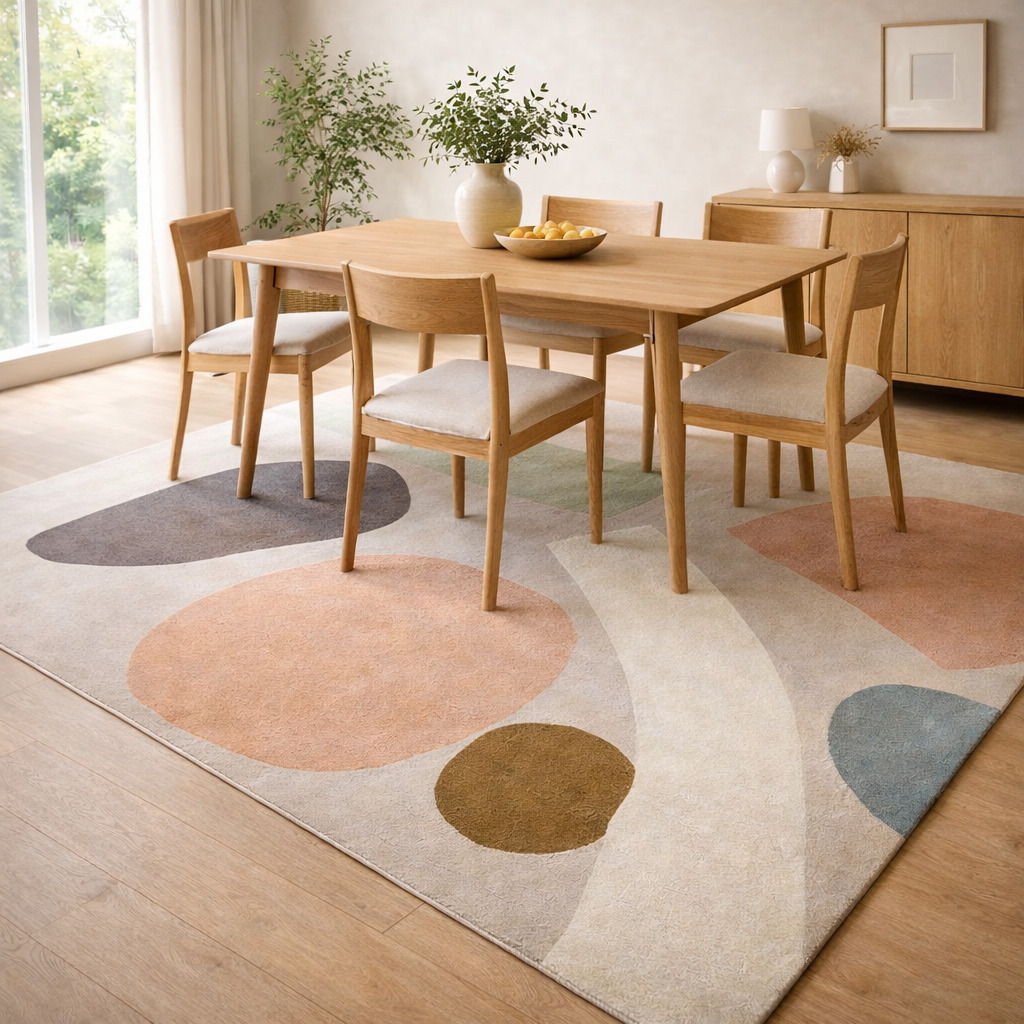 Hand Tufted Wool Area Rug Multicolor Rectangle 5x7 5x8 6x9 8x10 Living Room Dining Room Bedroom and Hallway