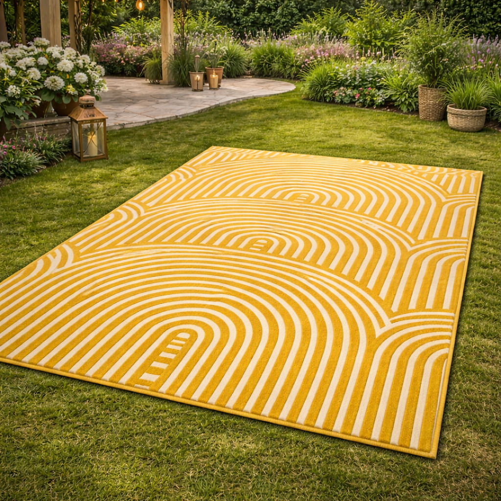 5x7 Rug Yellow Wool Silk 5x8 6x8 Hand Tufted Rug For Living Room Bedroom