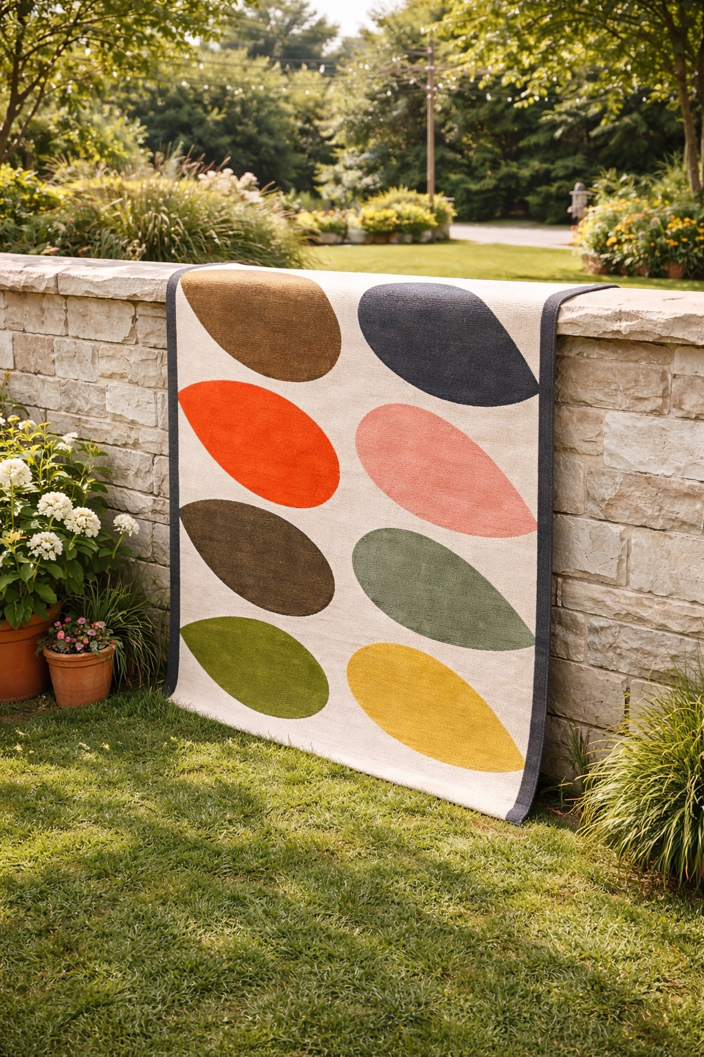 Rug For Living Room White Hand Tufted 5x7 5x8 6x8 6x9 Wool Area Rug Bedroom