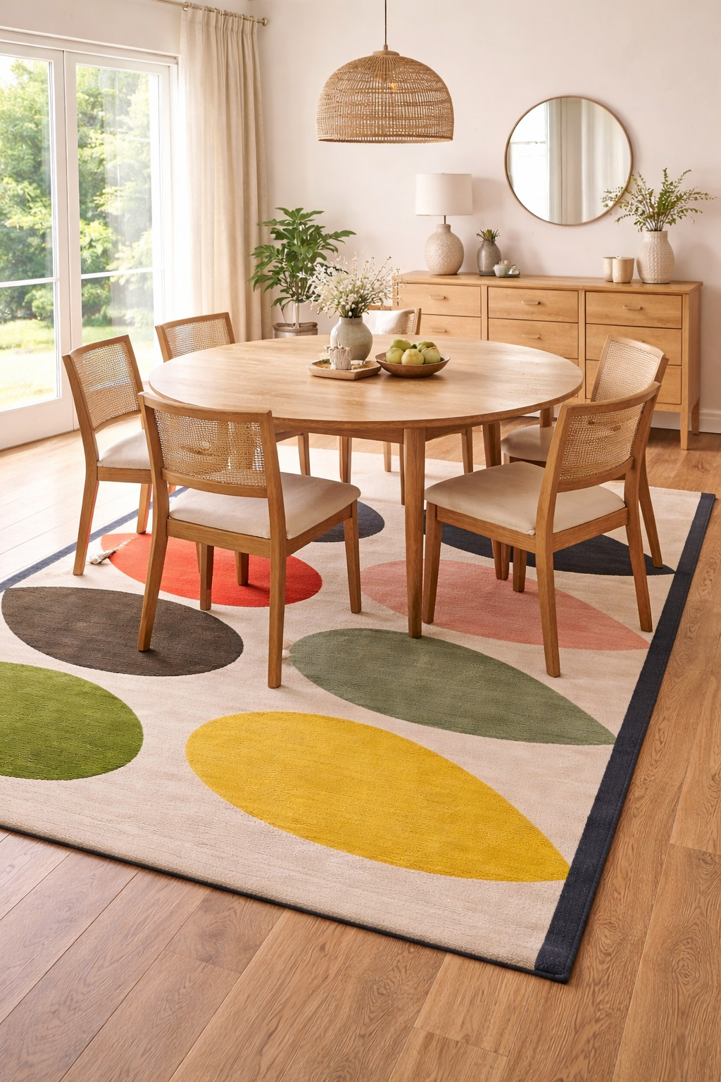 Rug For Living Room White Hand Tufted 5x7 5x8 6x8 6x9 Wool Area Rug Bedroom