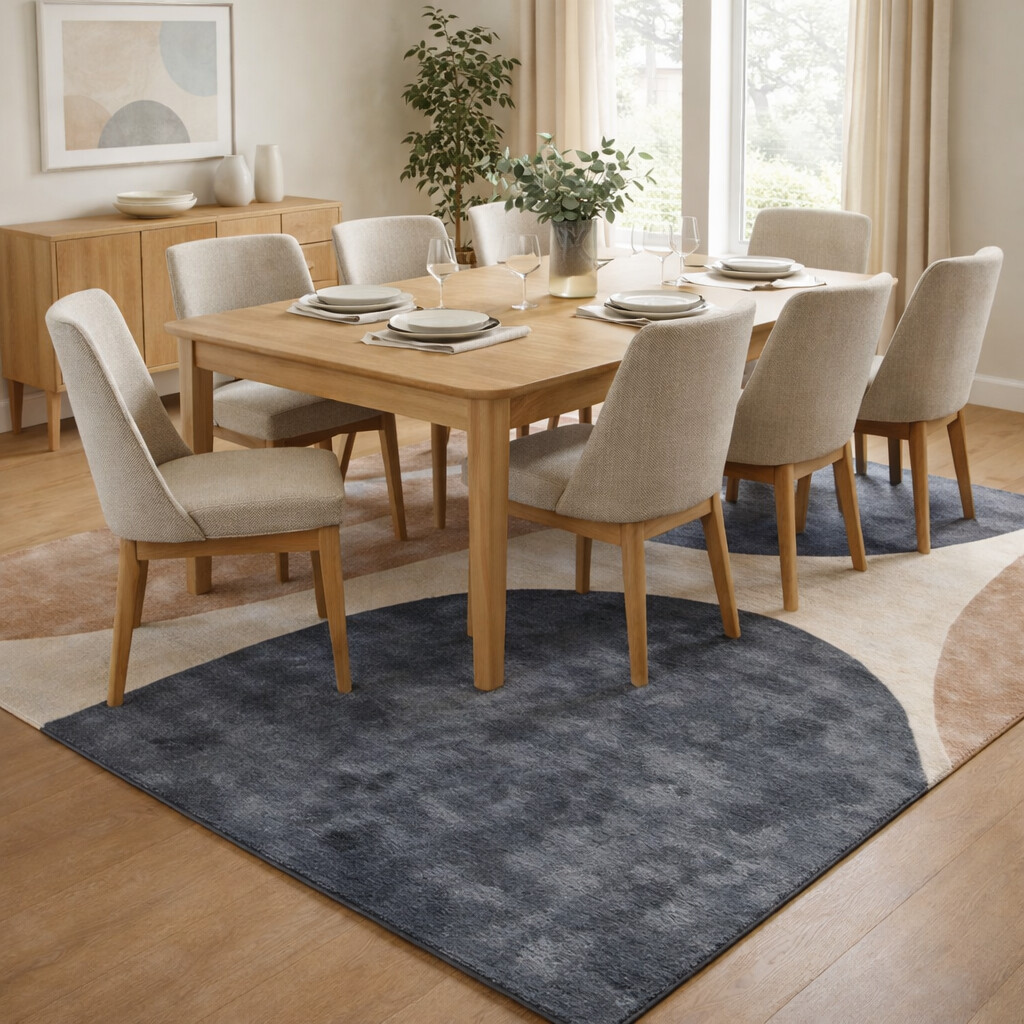 Low Shed- Modern Hand Tufted Rectangular Oval Woolen Rug  Plush Comfort and Elegance for Home