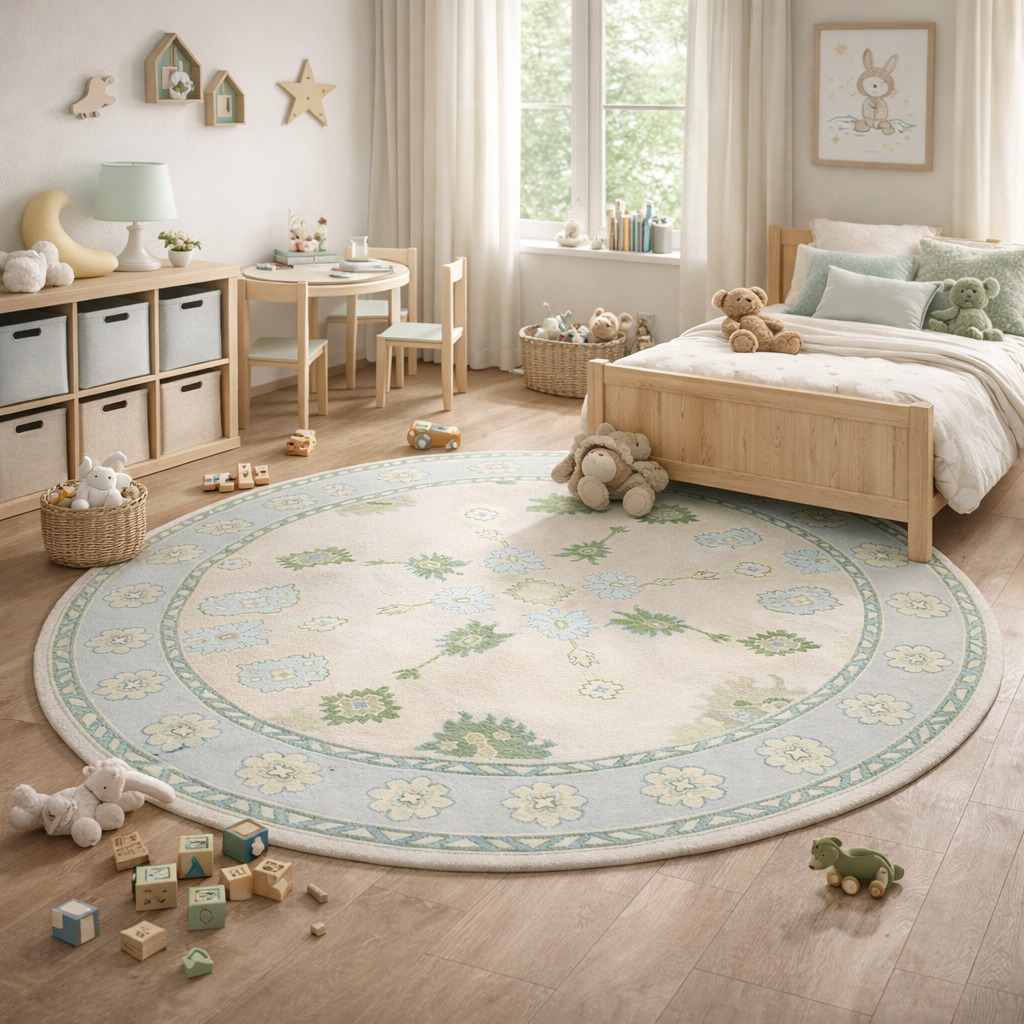 Round area rug 9x9 10x10 knotted carpet Rugs for Living room Hallway 5x5 6x6 Handmade wool carpet 7x7 8x8 Geometric rug