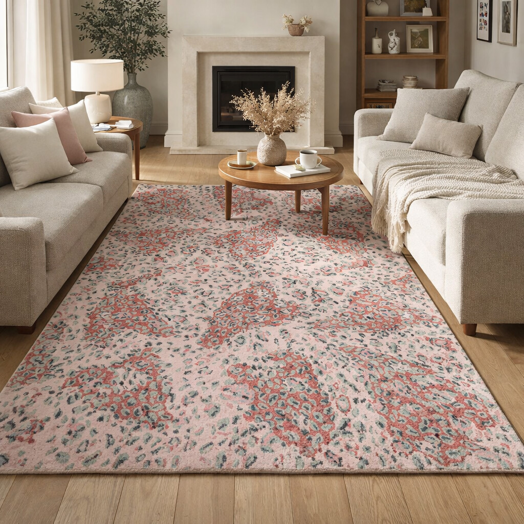 Hand-tufted Rugs  Leopard Love-R Hand Tufted Woollen Rug for Bedroom and Living Space