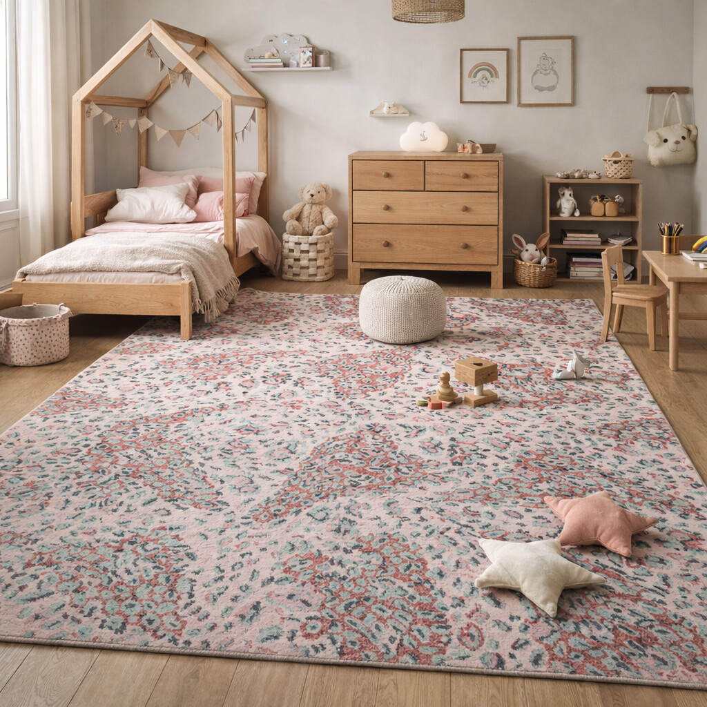 Hand-tufted Rugs  Leopard Love-R Hand Tufted Woollen Rug for Bedroom and Living Space