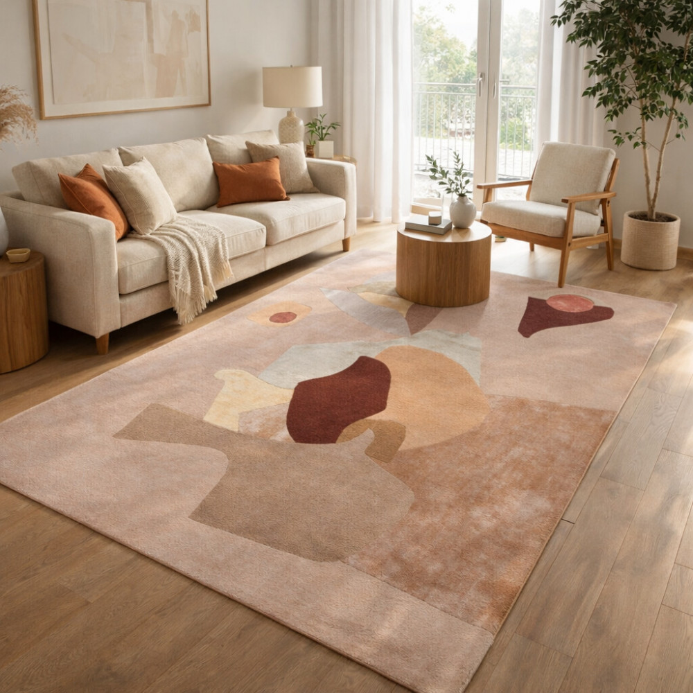 Image of Norwegian Oslo Rug Tufted Area Rug for Living and Dining Room