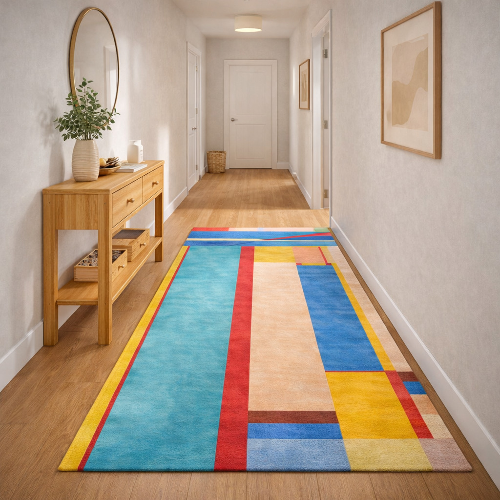 Multicolor Hand Tufted Carpet for Living Room Dining Room and Bedroom  5x6 5x8 6x9 7x9 7x10 9x12