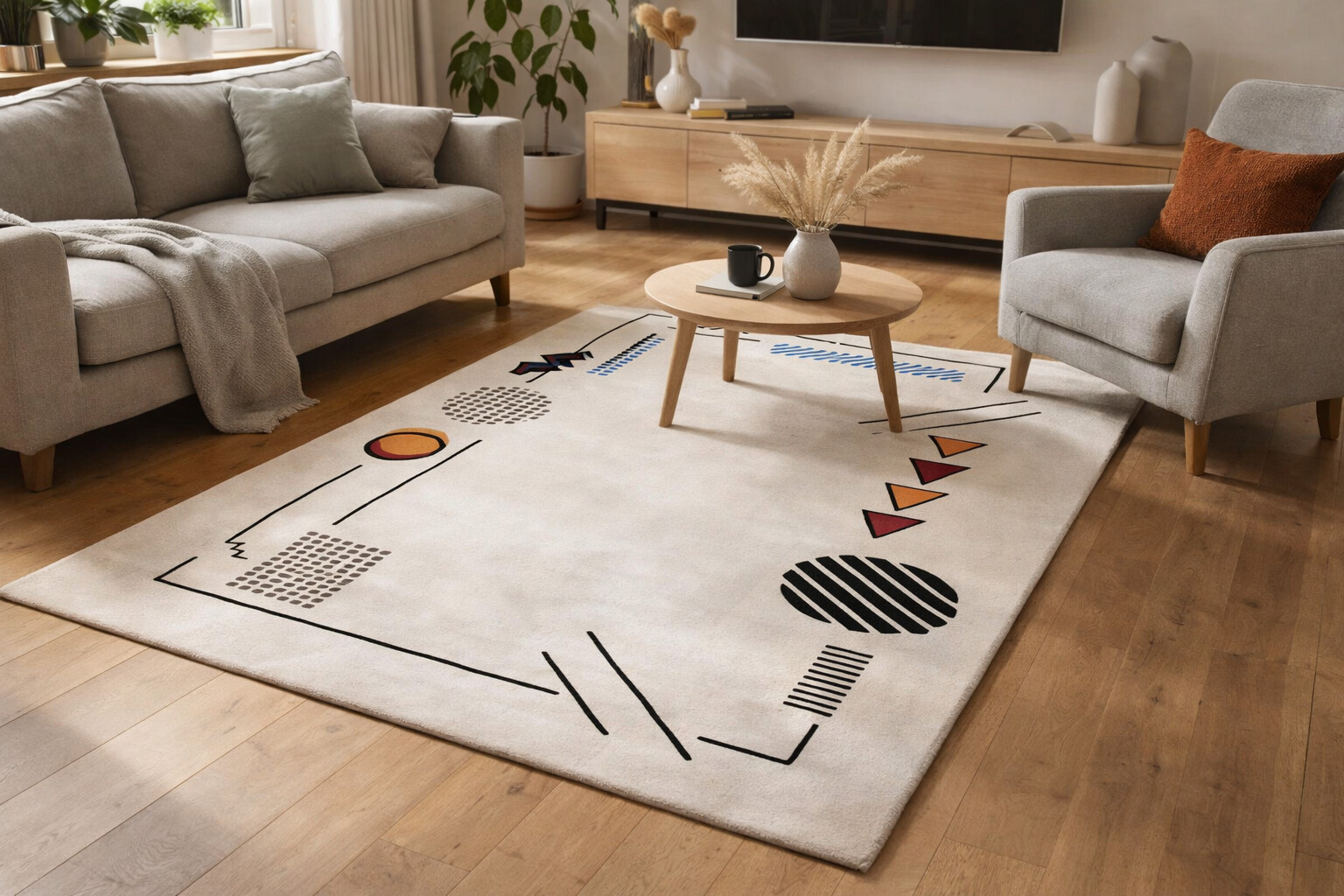 Minimalist Art Inspired Rug