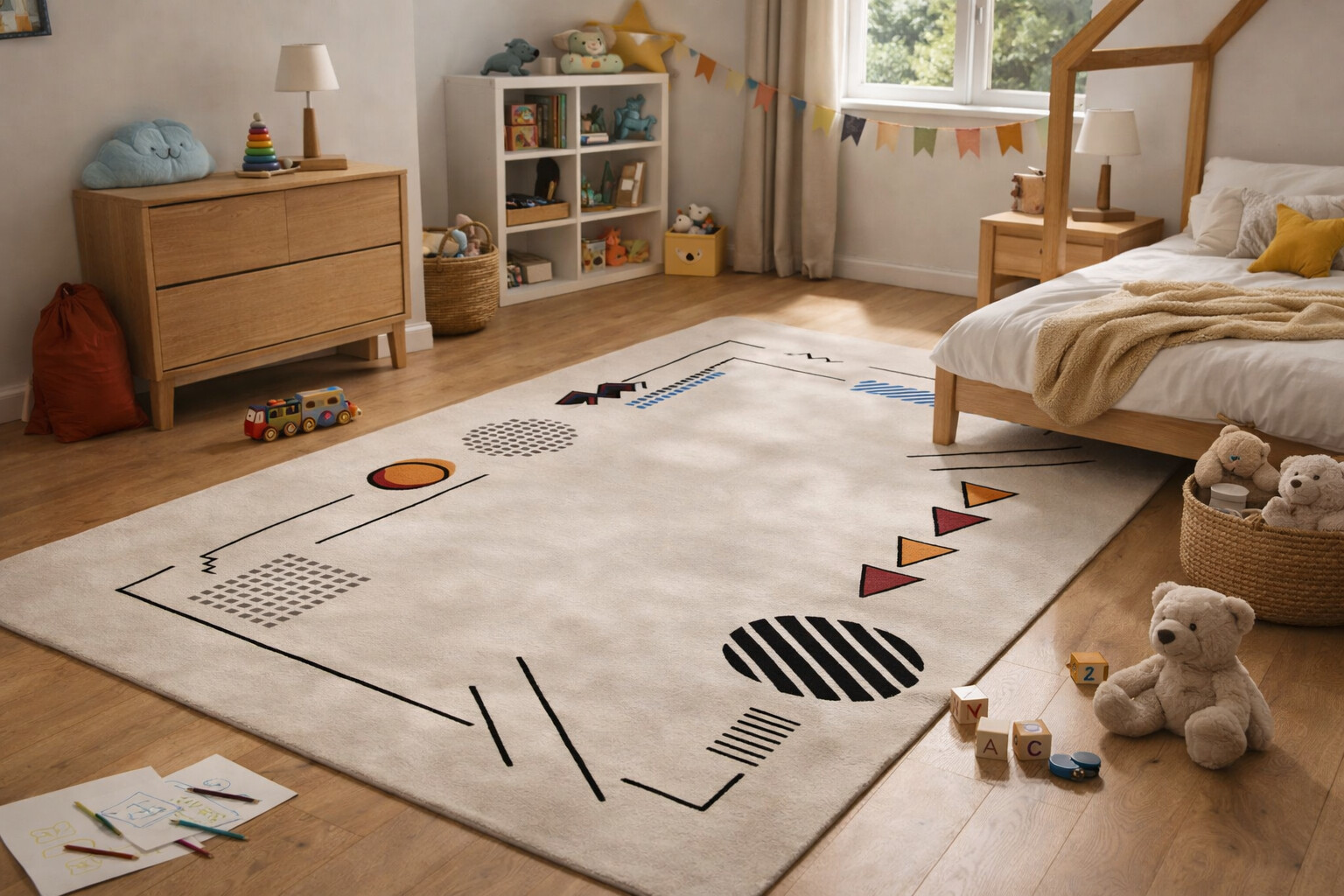 Minimalist Art Inspired Rug