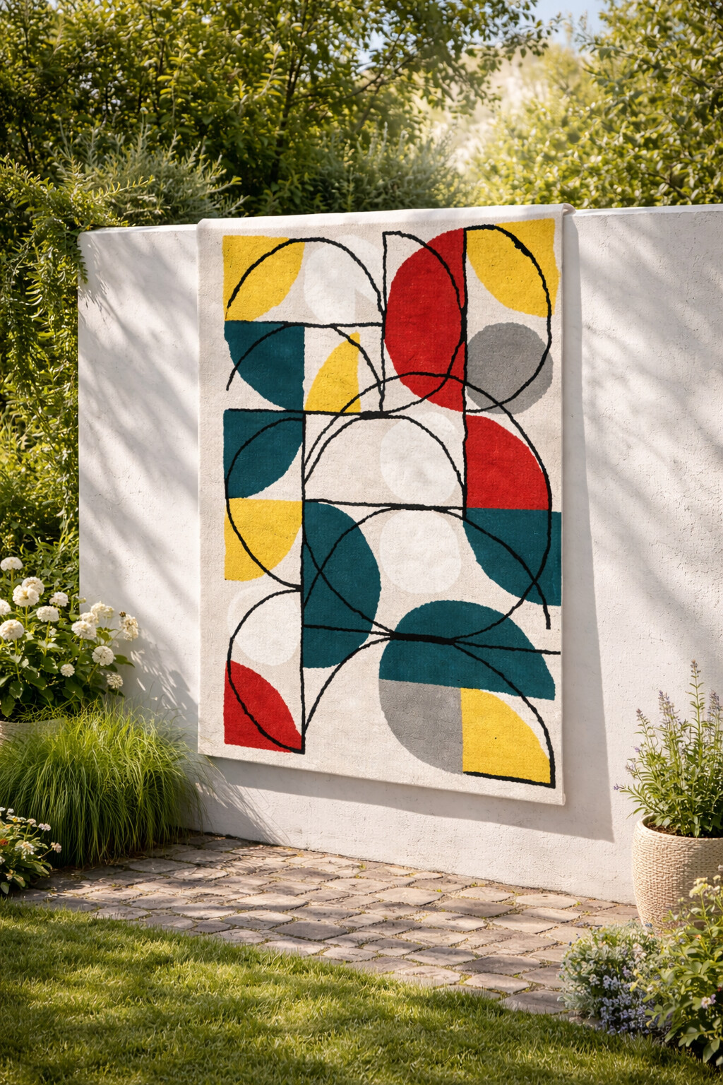 Area rug 10x10  White wool  10x13 11x12 11x13 12x15  Hallway Kids Living room  Tufted carpet