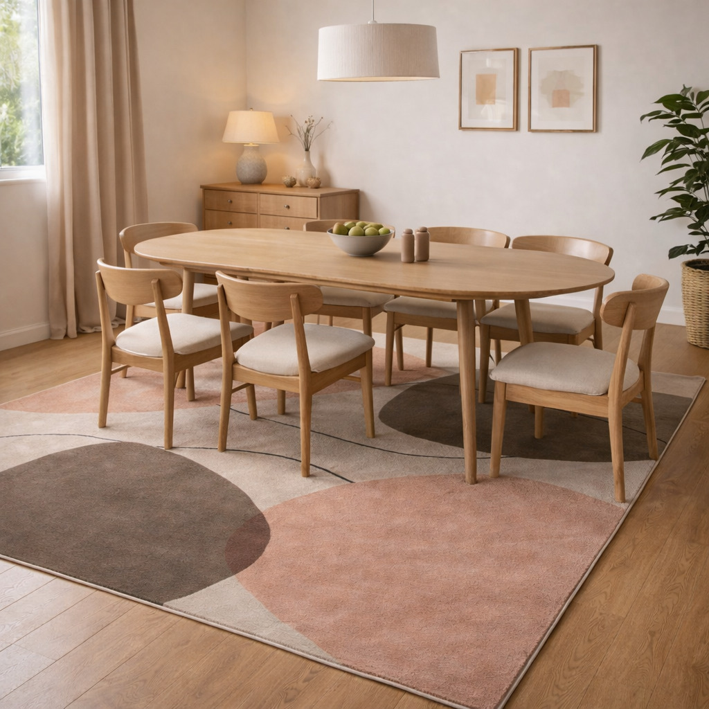 Hand Tufted Rectangular Rug 5x7 5x8 6x7 6x9 Multi Color Wool Dining Room Kitchen Living Room or Bedroom