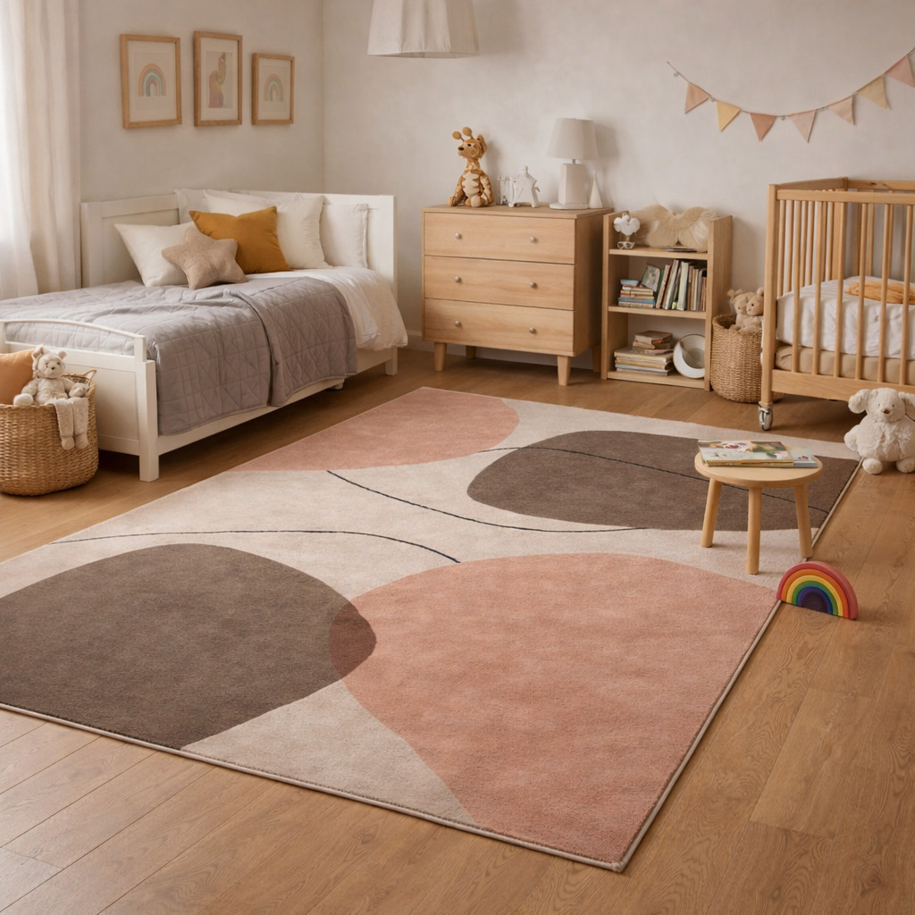 Hand Tufted Rectangular Rug 5x7 5x8 6x7 6x9 Multi Color Wool Dining Room Kitchen Living Room or Bedroom