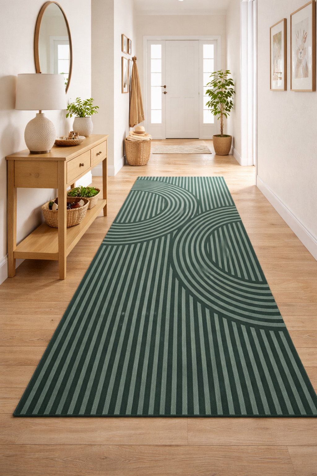 Handmade rug  11x13 10x14 9x12 8x10  Tufted wool  Green color rugs  Hallway Living room carpet