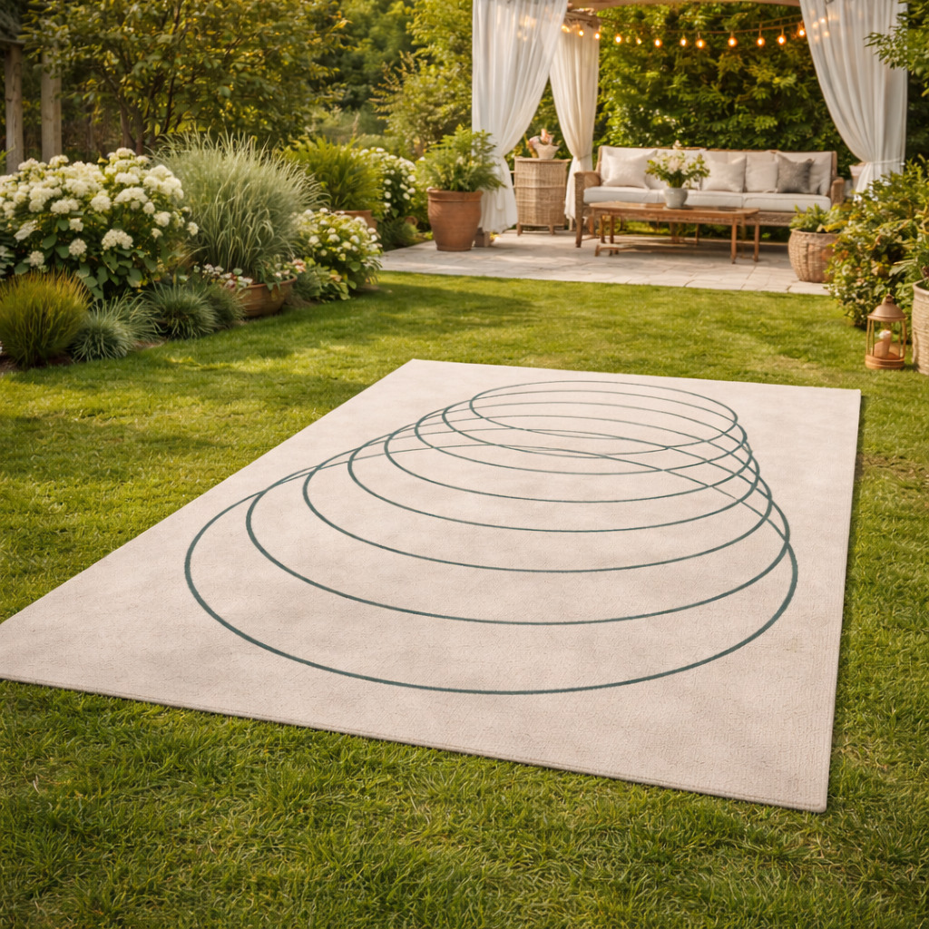 Tufted Beige Wool Rug Dining Room Living Room Bedroom  Hallway 5x7 7x9 8x11 9x12 Sizes