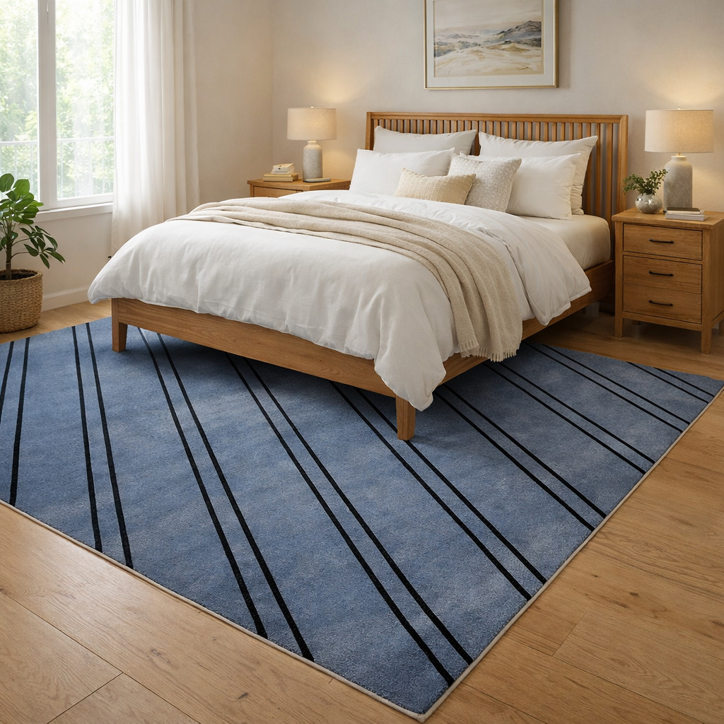 Grey Geometric Wool Rug Hand Tufted Rectangle 5x7 6x9 7x10 8x13 9x13 Living Room Dining Room Hallway Bedroom  Kitchen