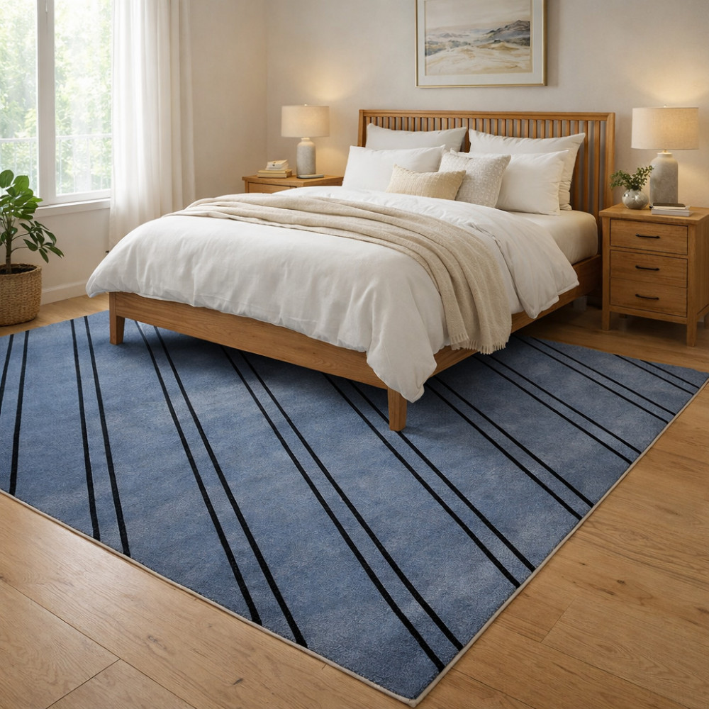 Image of Grey Geometric, Wool Rug, Hand Tufted, Rectangle, 5x7, 6x9, 7x10, 8x13, 9x13, Living Room, Dining Room, Hallway, Bedroom &amp; Kitchen