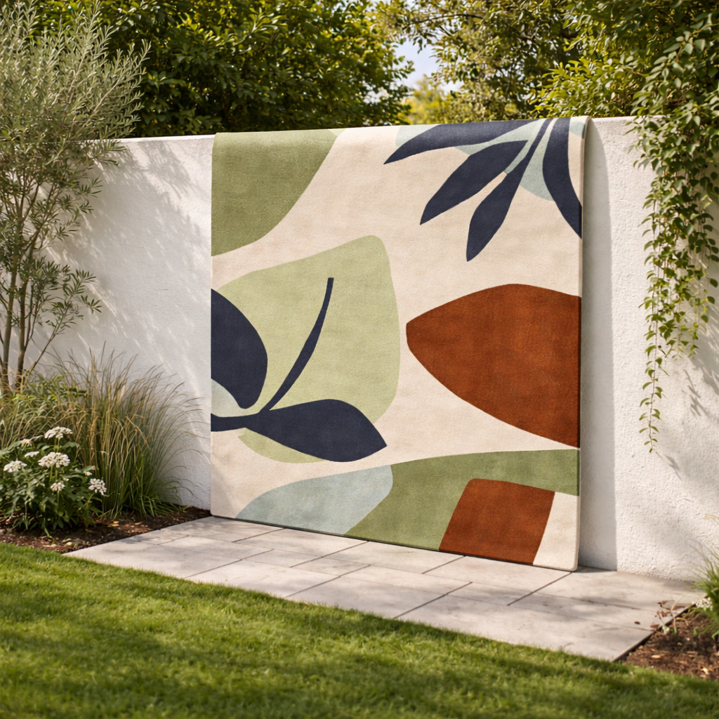 Hand-Tufted Green Area Rug 6x8 6x9 6x10 7x10 Living Room Tufted